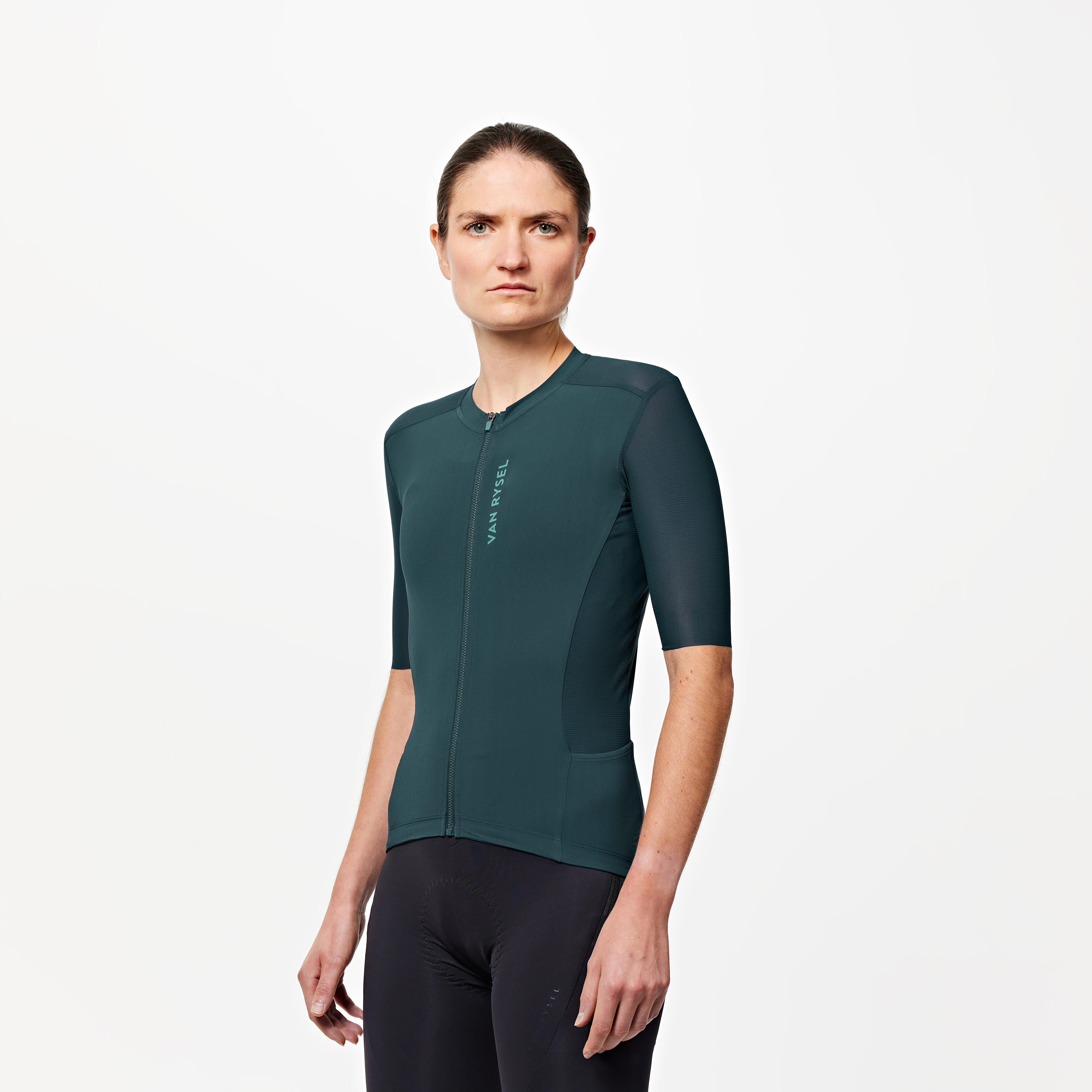 Short-Sleeved Road Cycling Jersey, Racer 2 - VAN RYSEL