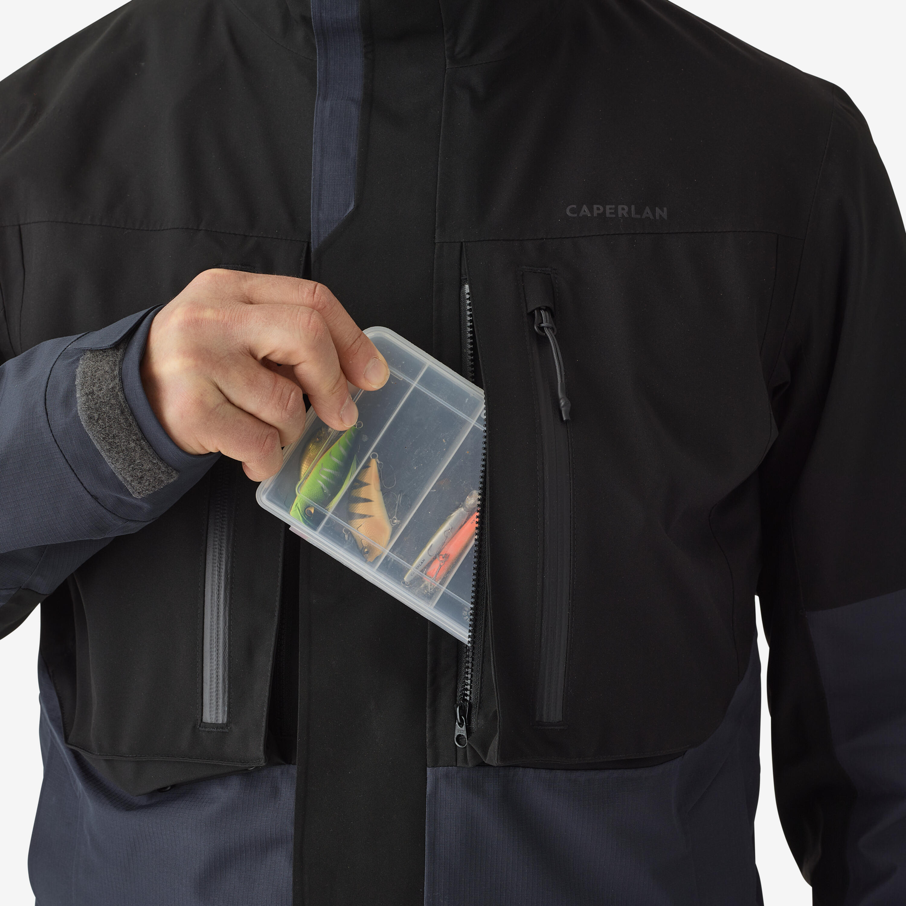 Manteau de pêche imperméable- 500 - CAPERLAN