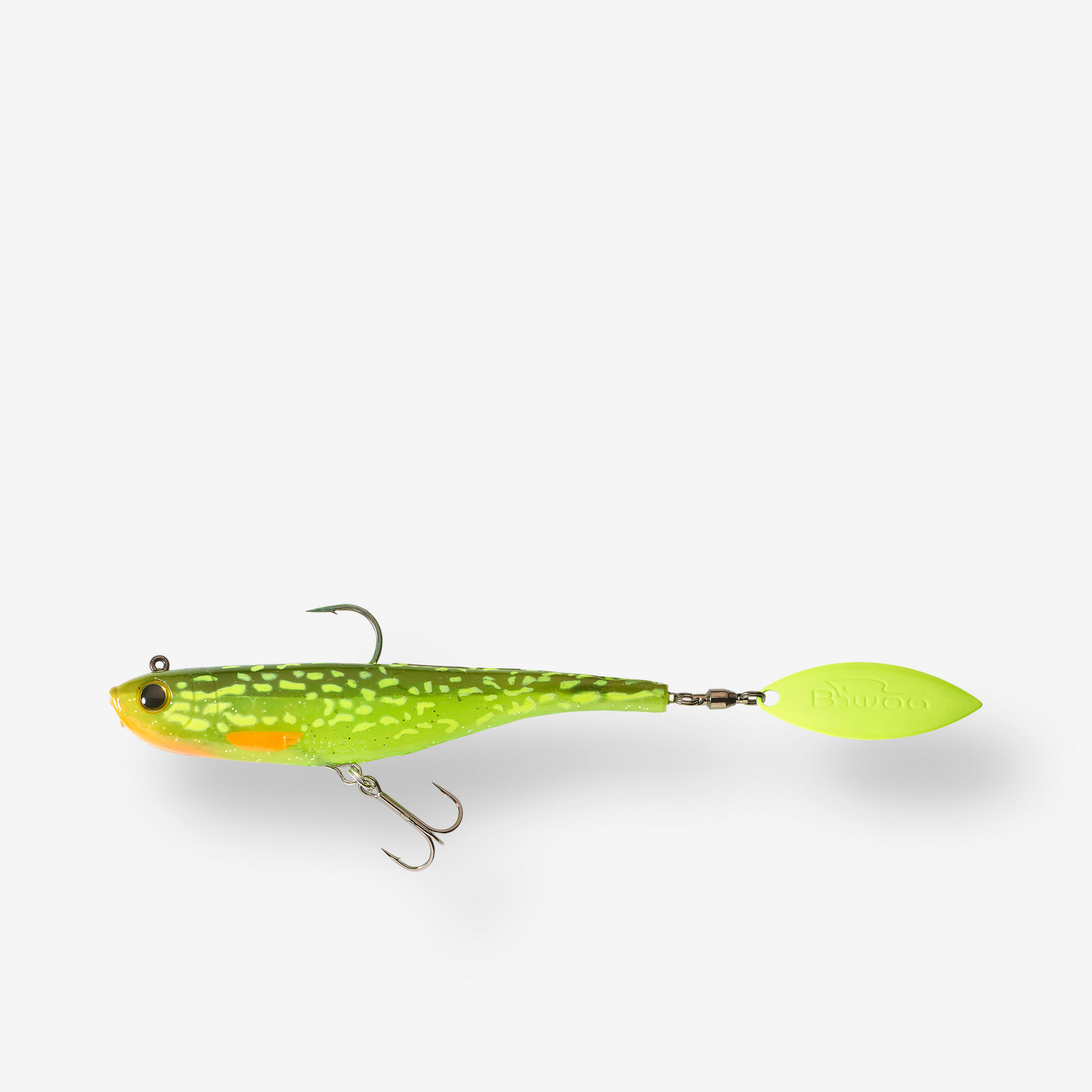 Biwaa - Leurre Souple Brochet Divinator 35 Gr Coloris Exclusif Fire Pike Caperlan - Leurre Souple - Peche - - Taille Unique - Decathlon
