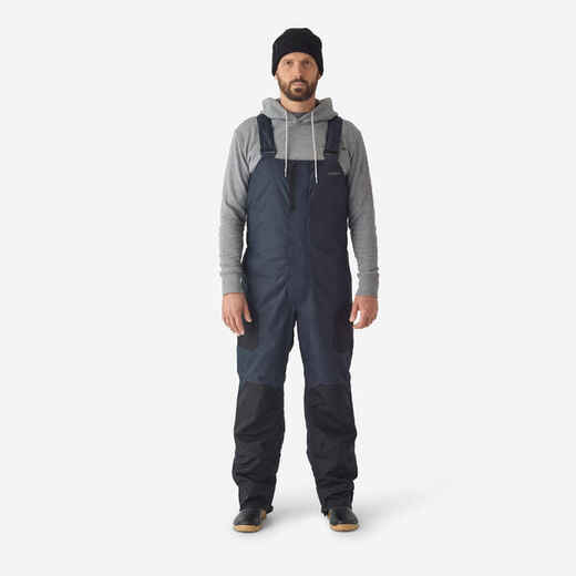 
      Men's warm waterproof fishing waders - FO 500 TH grey
  