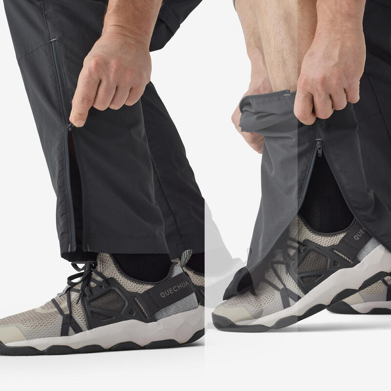 Pantalon Convertible World Wide Sportsman Homme - 46x32 - Gris - Nylon/Spandex - Occasion Parfait état