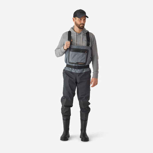 
      Breathable Fishing Waders 500 boots
  