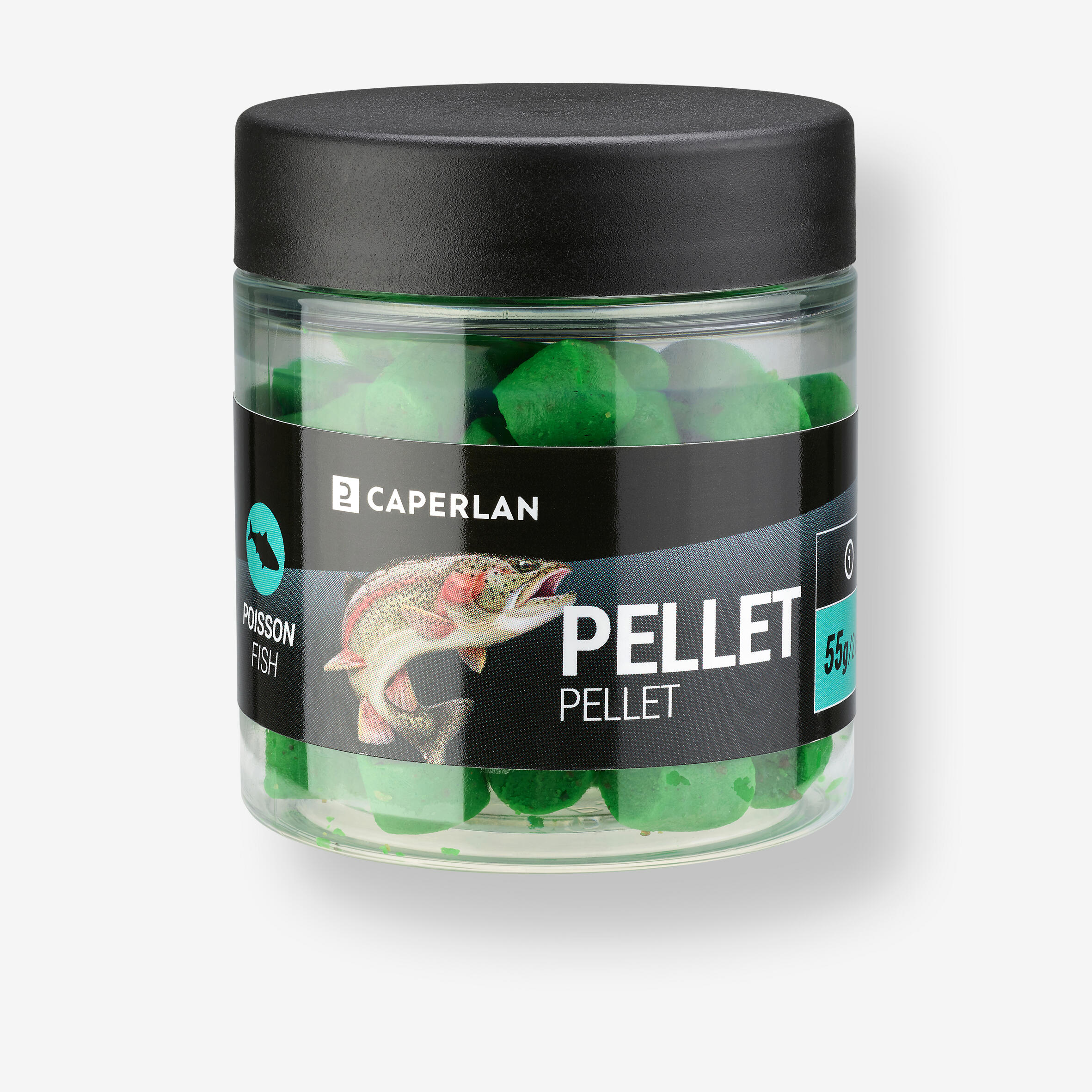 Caperlan - Pellets Truite - Vert Poisson - Pellets - Peche - Vert - Taille Unique - Decathlon