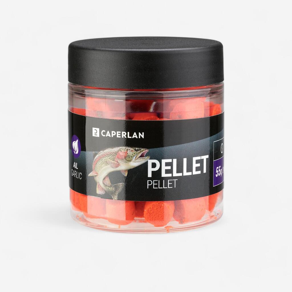 Forellenpellets Fisch grün 