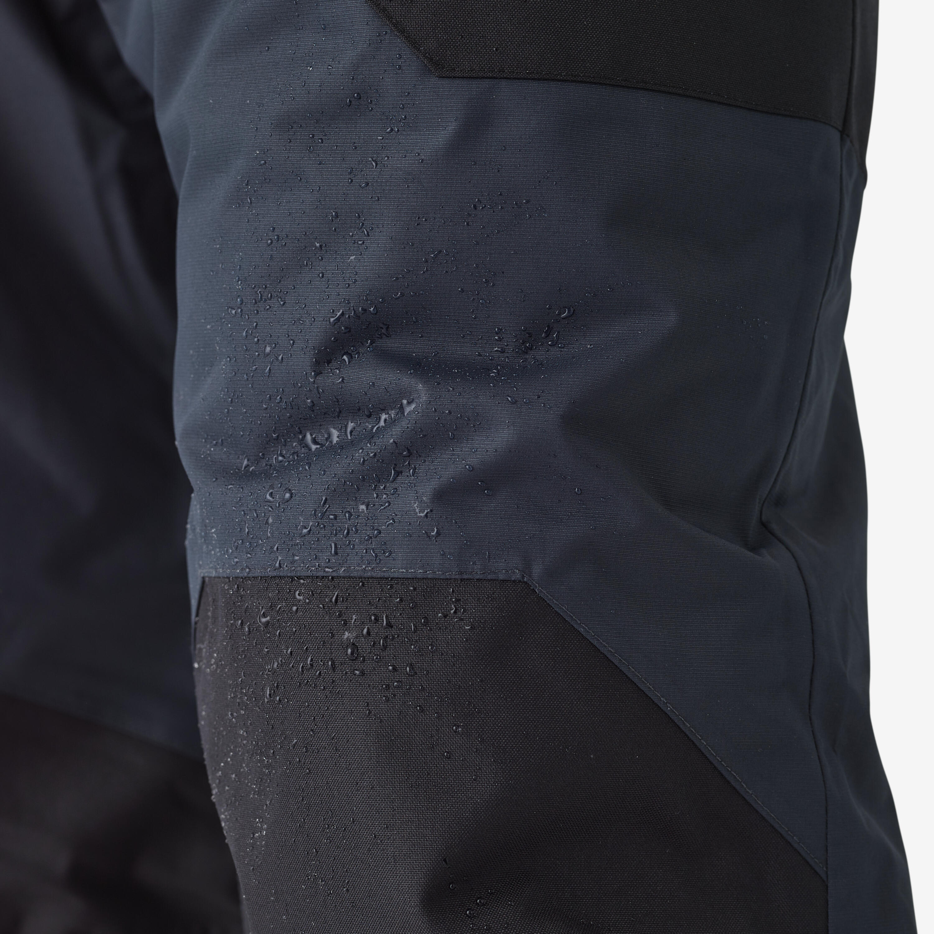 Salopette de pêche imperméable chaude Homme - FO 500 TH grise 4/15