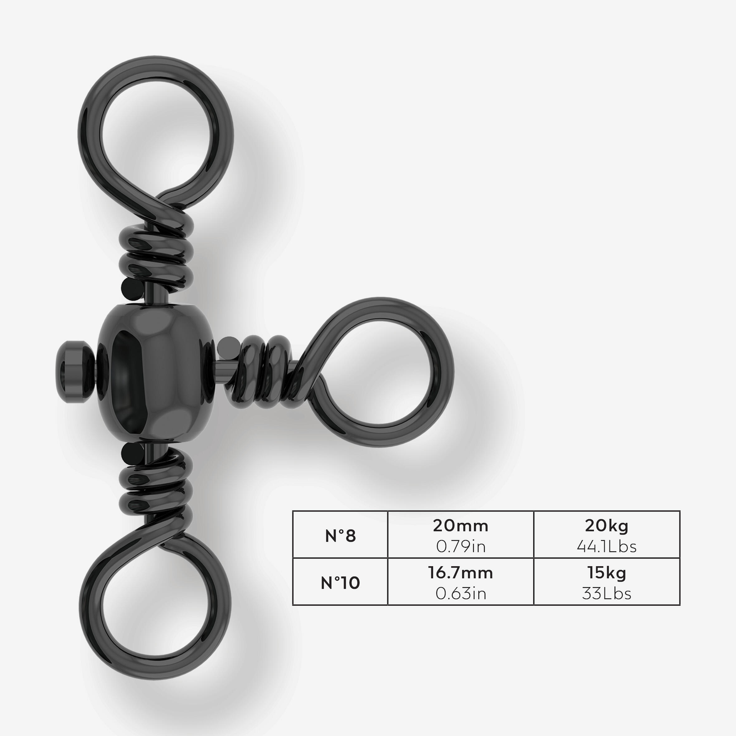 Destorcedor de Pesca Paternoster Black Nickel 2/2