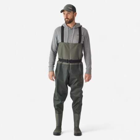 Waders de pêche pvc - wds 100