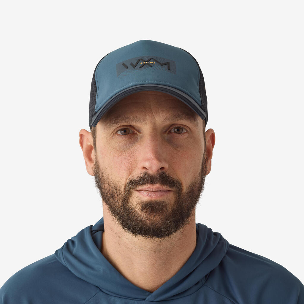 Casquette de pêche imperméable - fc 900 wxm bleue grise