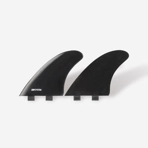 2 Quillas Negro Plástico Tabla Surf Twin/Fish 5"5 FCS1