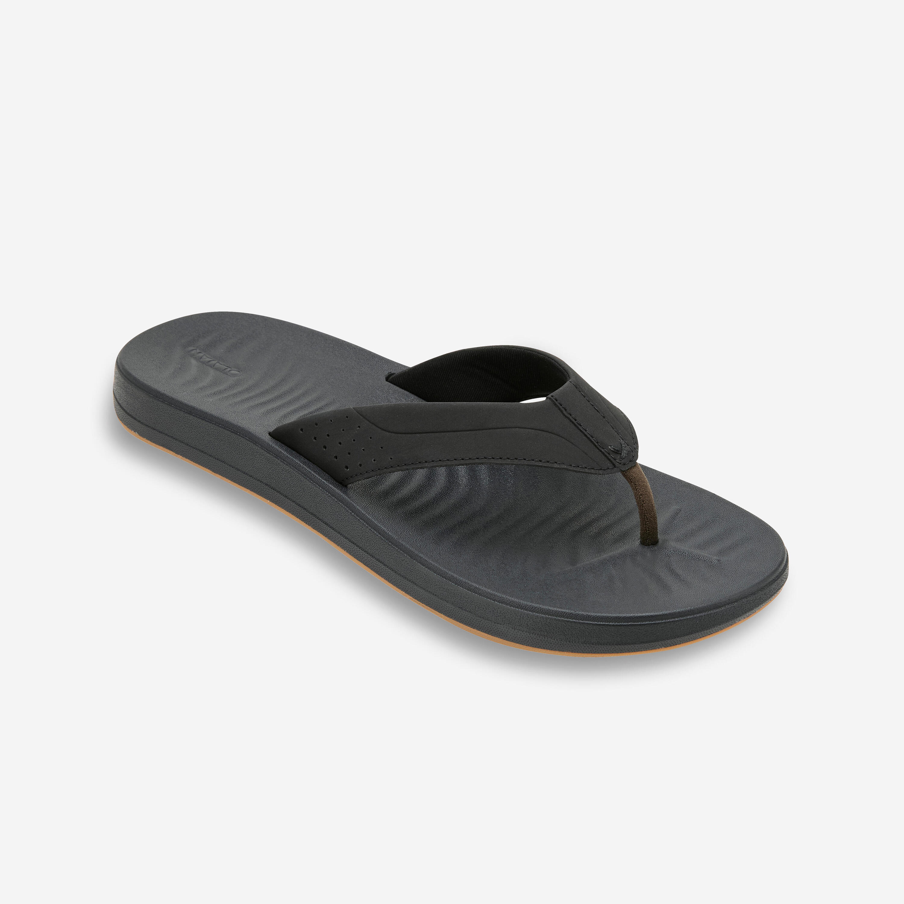 OLAIAN Teenslippers heren 900 zwart
