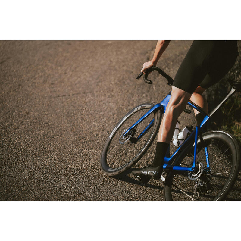 Calçado de Ciclismo de Estrada Van Rysel RCR Preto