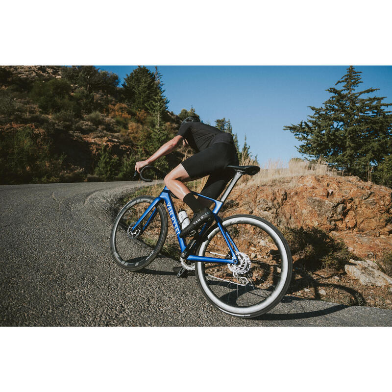 Calçado de Ciclismo de Estrada Van Rysel RCR Preto