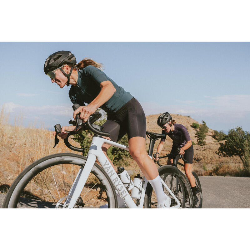 cuissard cyclosport bretelles quick-zip femme