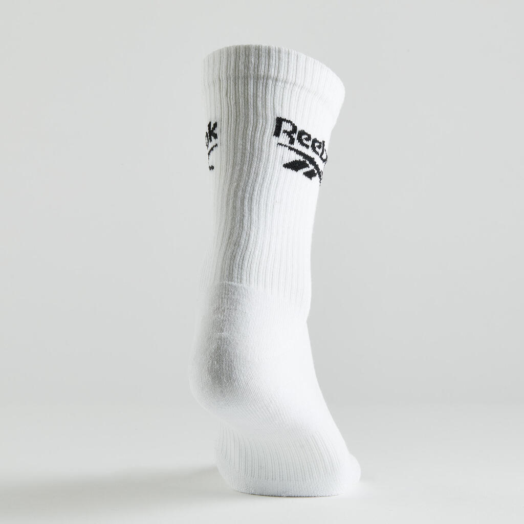 Tennissocken High 3er-Pack - Reebok Baumwolle