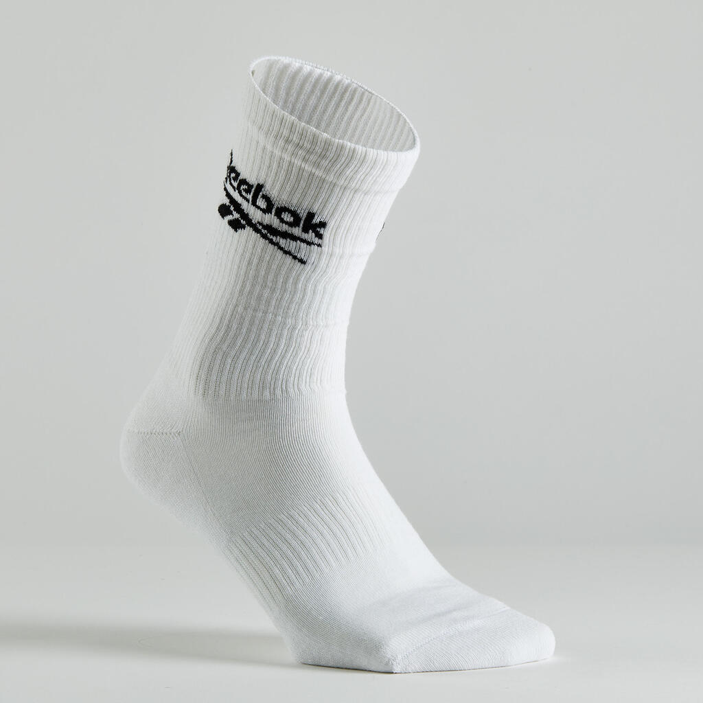 Tennissocken High 3er-Pack - Reebok Baumwolle