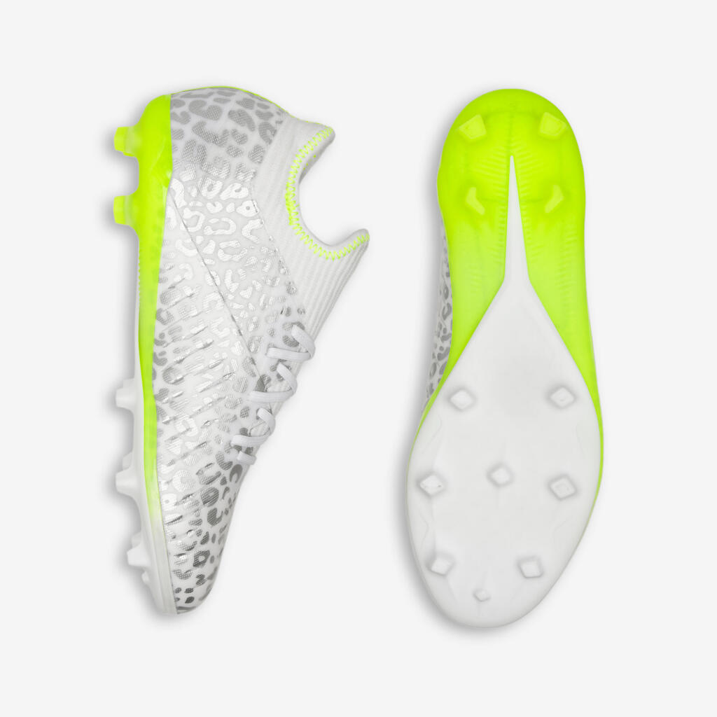 CHAUSSURES DE FOOTBALL ENFANT A LACETS CLR FG JAGUAR BOOST