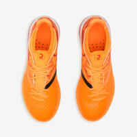 Kids' Lace-Up Football Boots Viralto III Turf TF - Mango