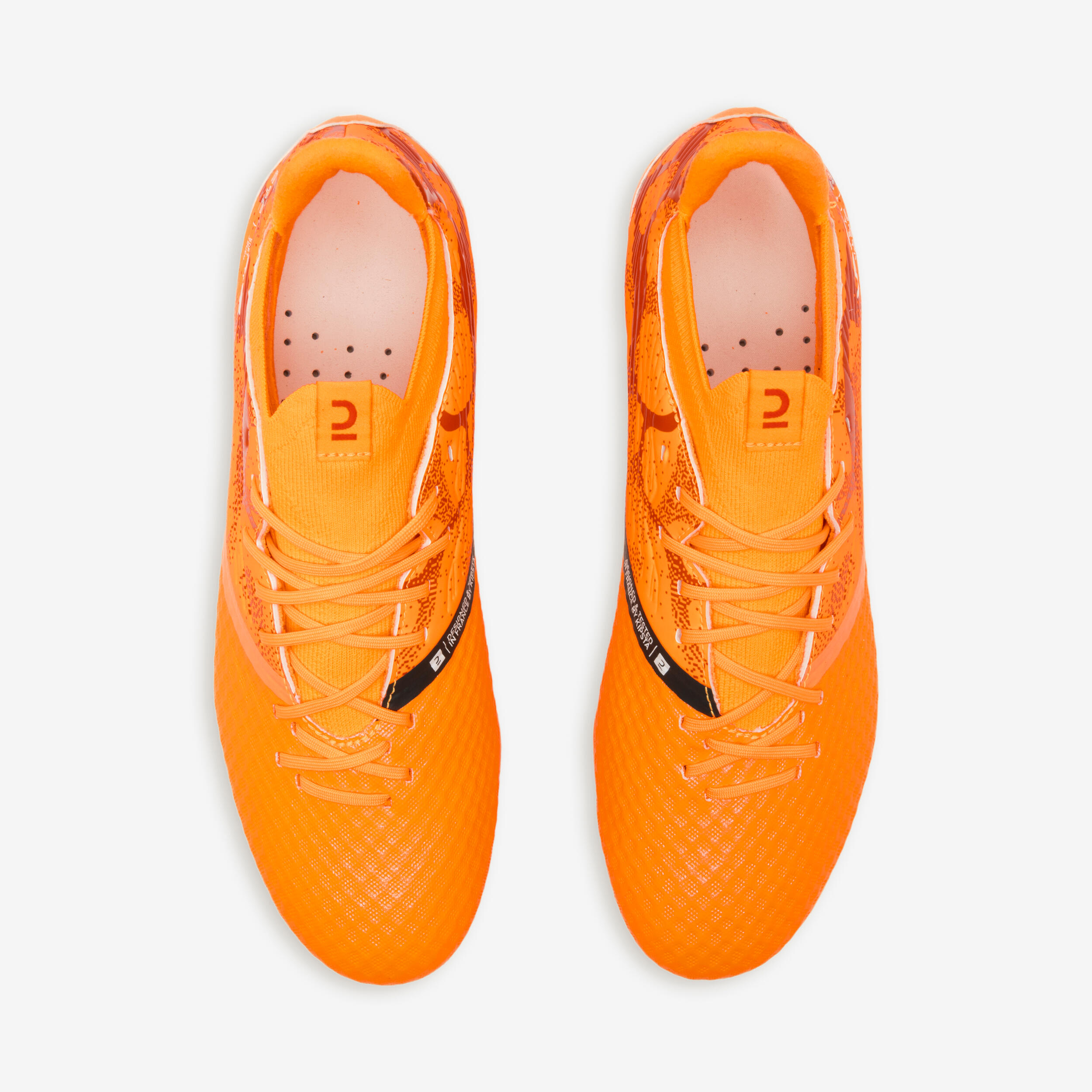 Scarpe calcio uomo VIRALTO III FG 3D AIR MESH arancioni 6/7