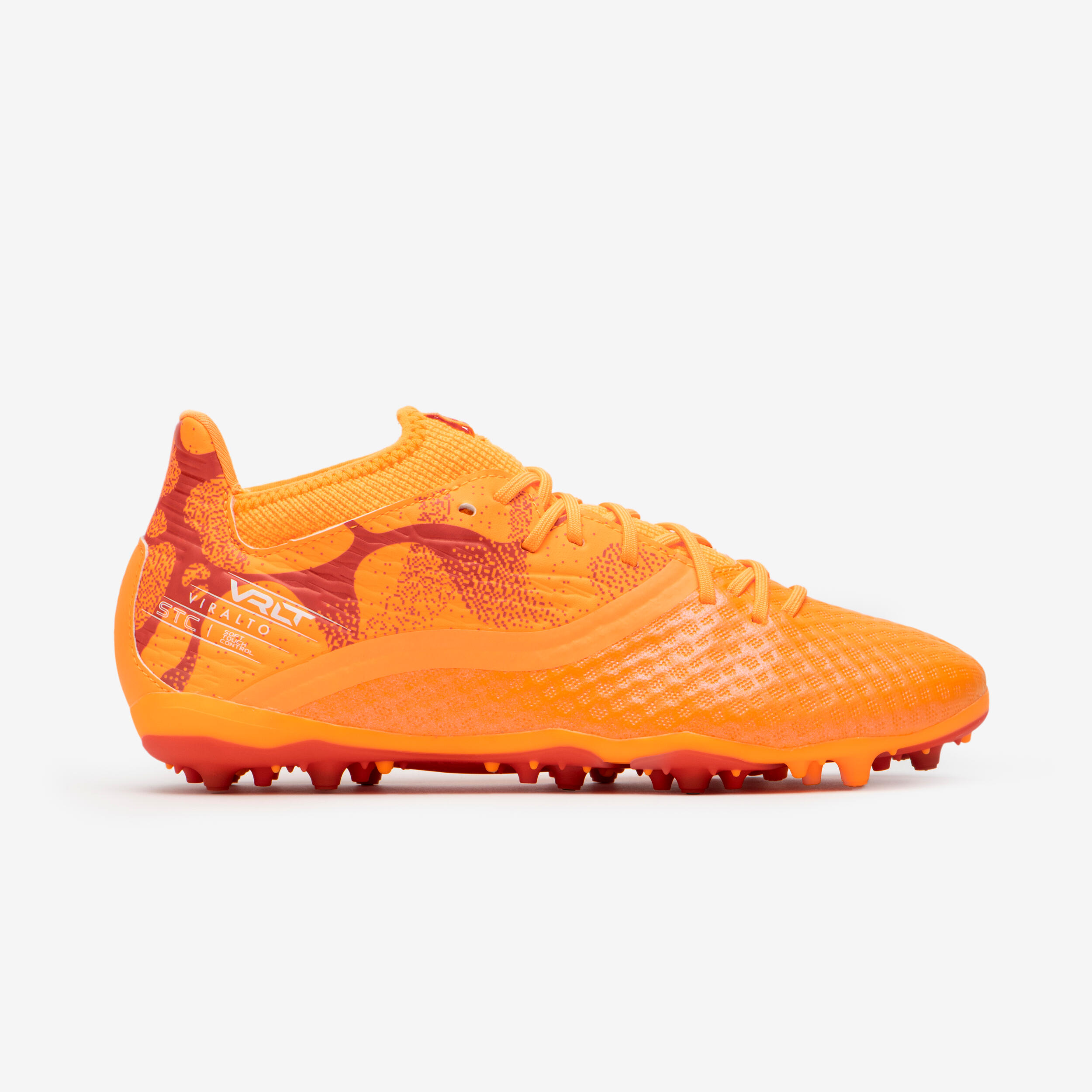 CHAUSSURES DE FOOTBALL ENFANT A LACETS VIRALTO III MG AG MANGO Decathlon