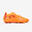 Scarpe calcio bambino VIRALTO III MG/AG con lacci arancioni