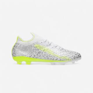Kids' Lace-Up Football Boots CLR FG Jaguar Boost