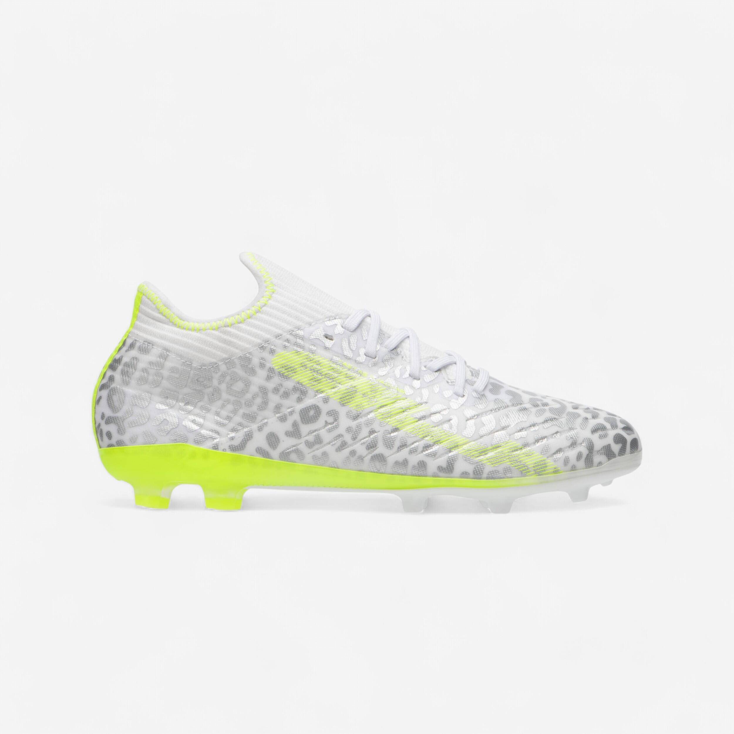 Kids' Lace-Up Football Boots CLR FG Jaguar Boost -  1