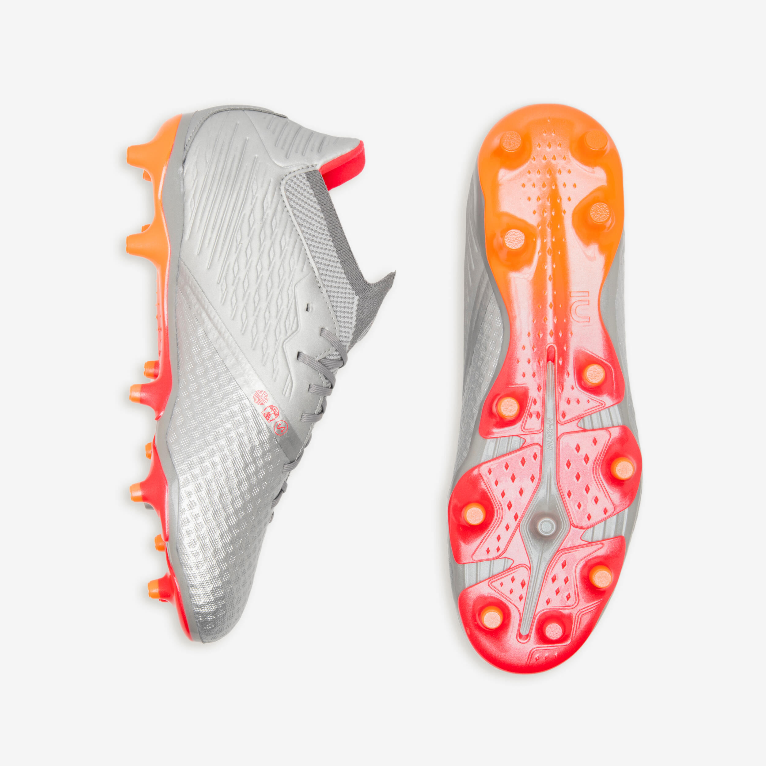 Chuteiras de Futebol Adulto Viralto III FG Cinzento Cometa 5/7
