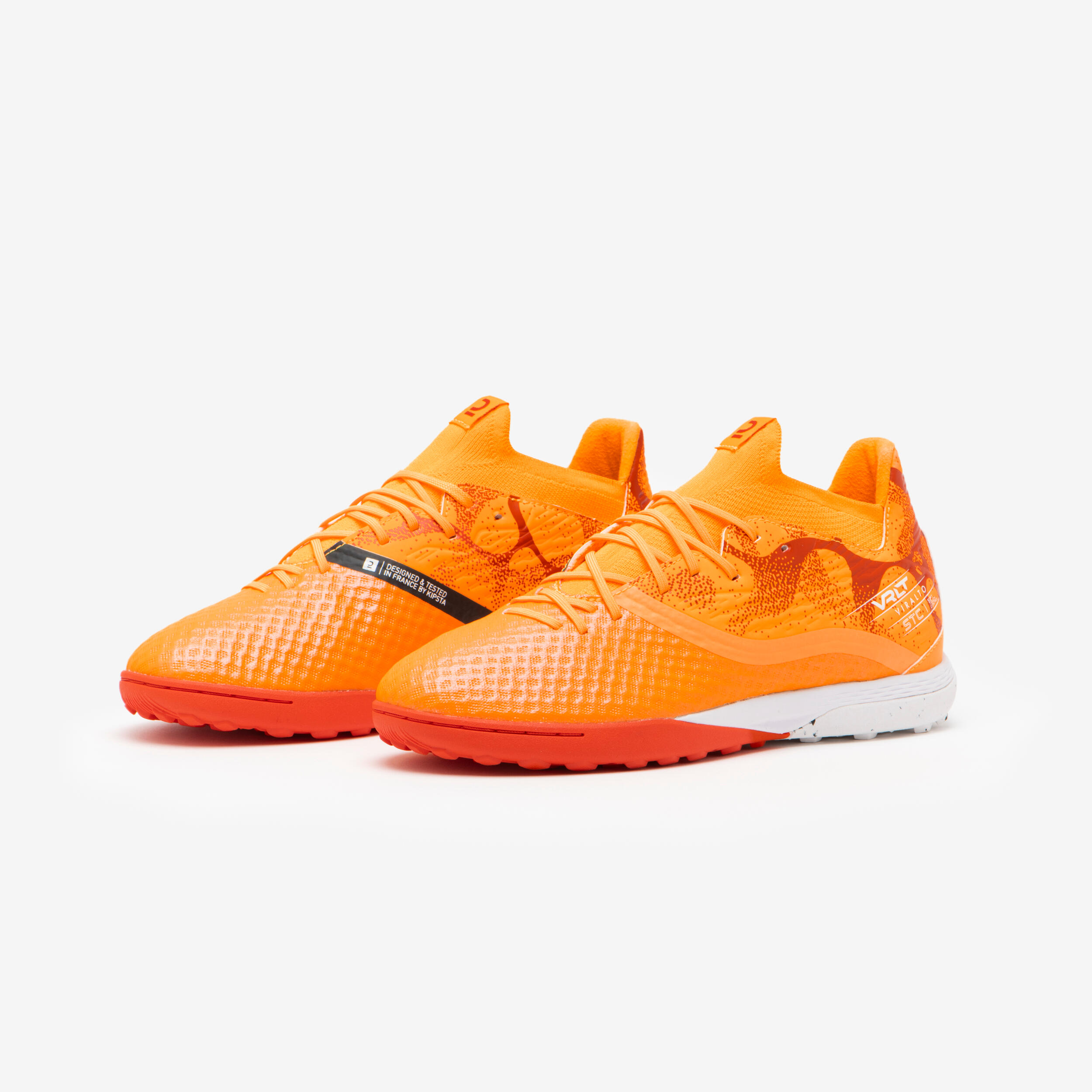 CHUTEIRAS DE FUTEBOL VIRALTO III 3D AIRMESH TURF TF LARANJA 7/7