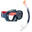 Adult Snorkelling Kit 540 COMFORT Mask and DRYTOP Snorkel Navy