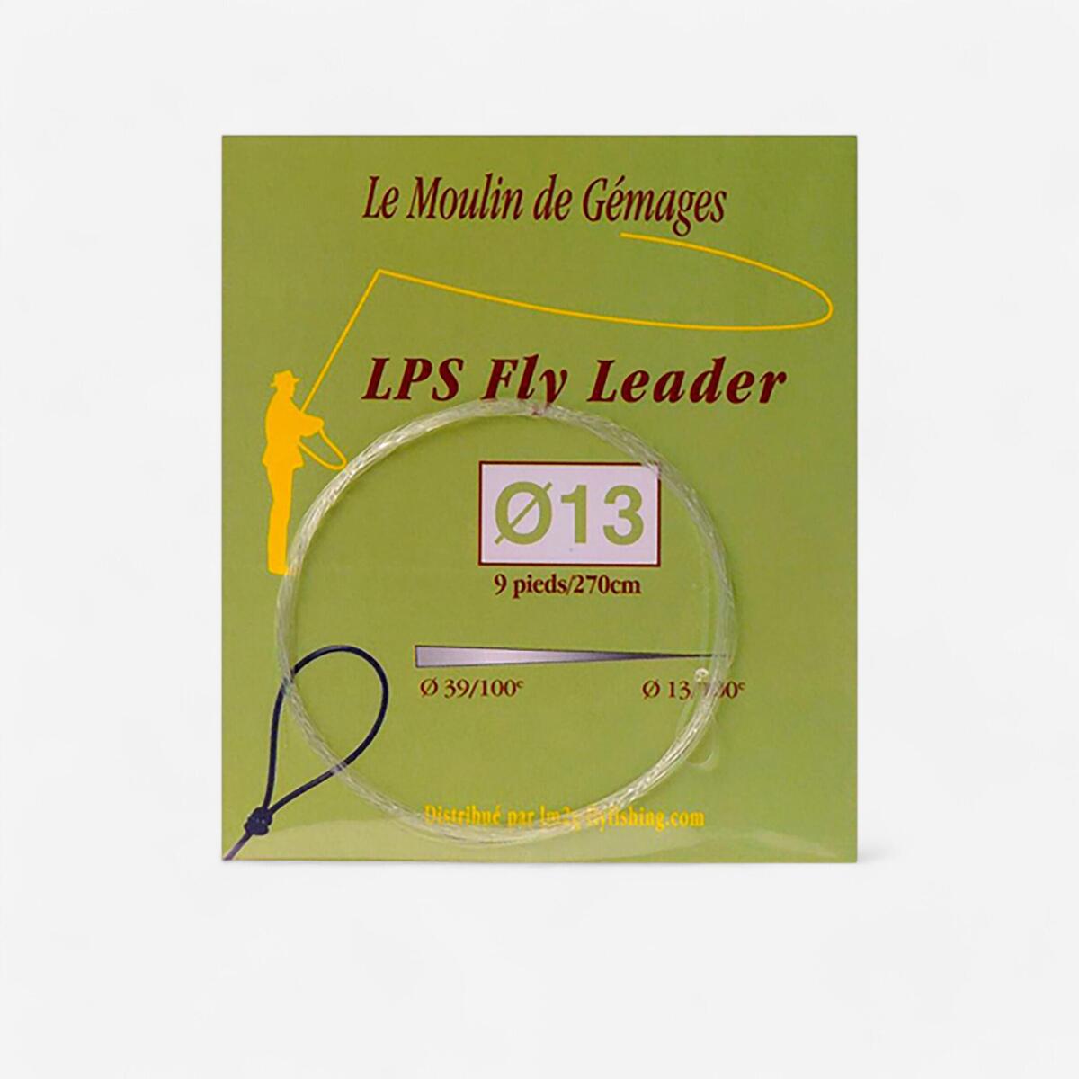 Bas de ligne 2.70m pointe en 12/100 - transparent