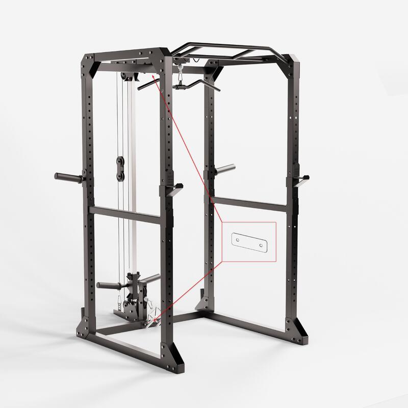 Prindere ghidată plăci de fixare - Piesă de schimb POWER RACK 900 Bodybuilding