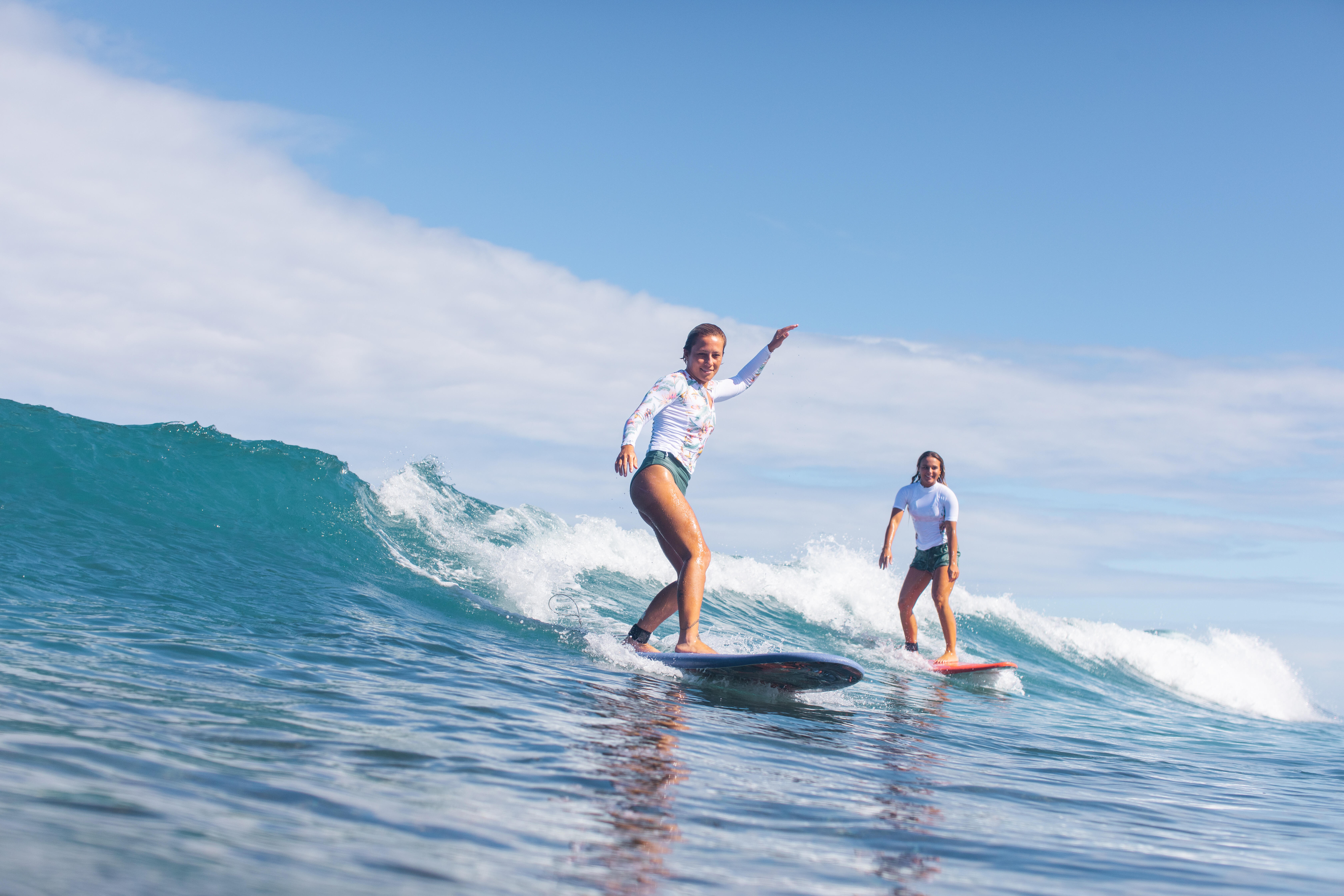 Maillot dermoprotecteur de surf à manches courtes femme, 500 - OLAIAN