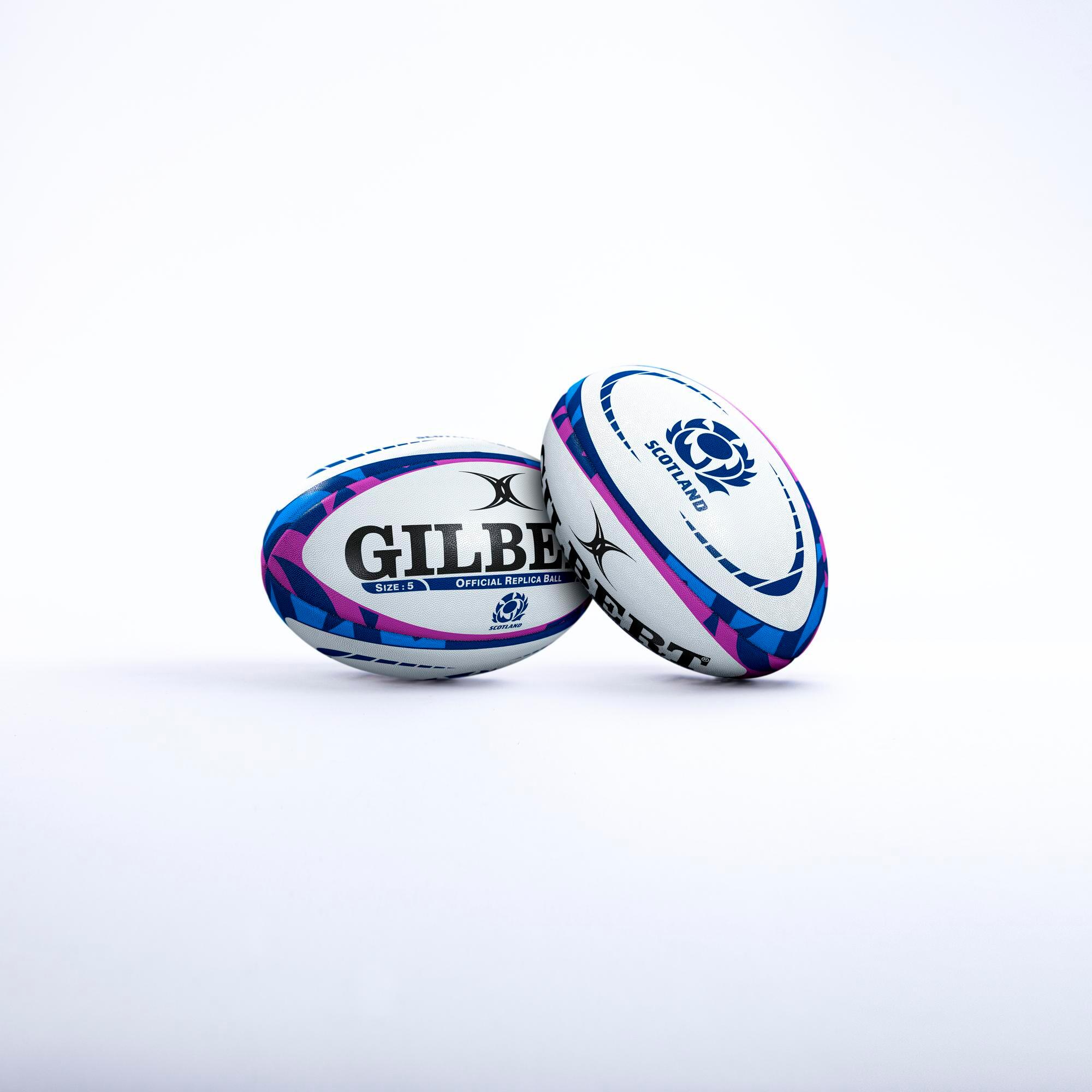 Gilbert Scotland International Rugby Ball Size 5 1/2