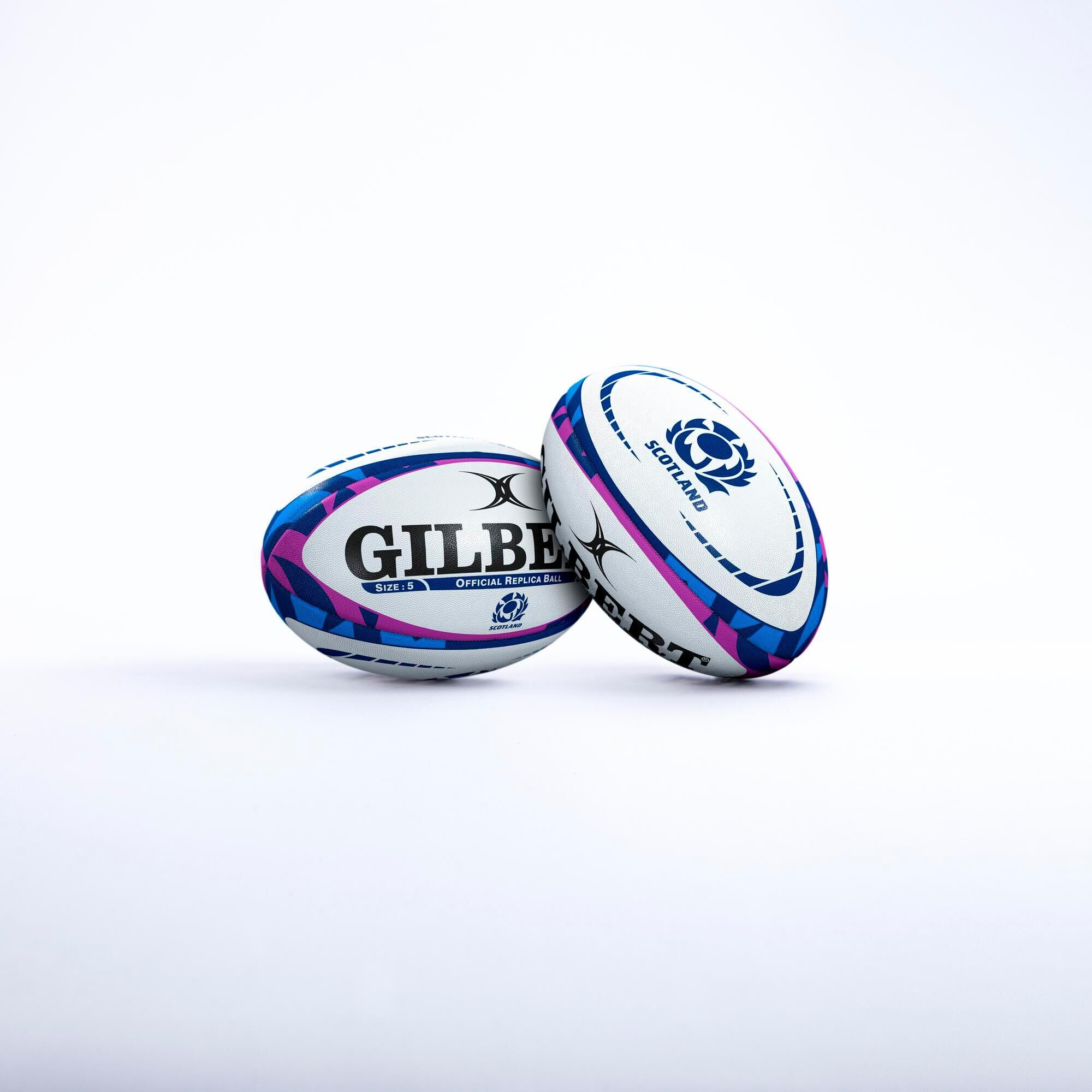 GILBERT Gilbert Scotland International Rugby Ball Size 5