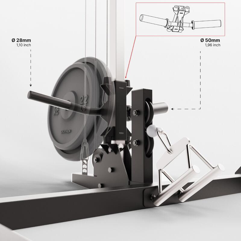 Suport disc de shimb Bodybuilding POWER RACK 900 