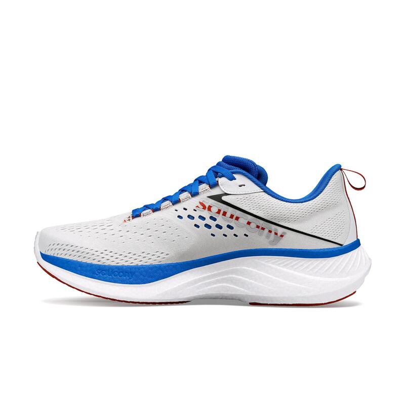 Laufschuhe Herren - Saucony Ride 17 weiss/blau 