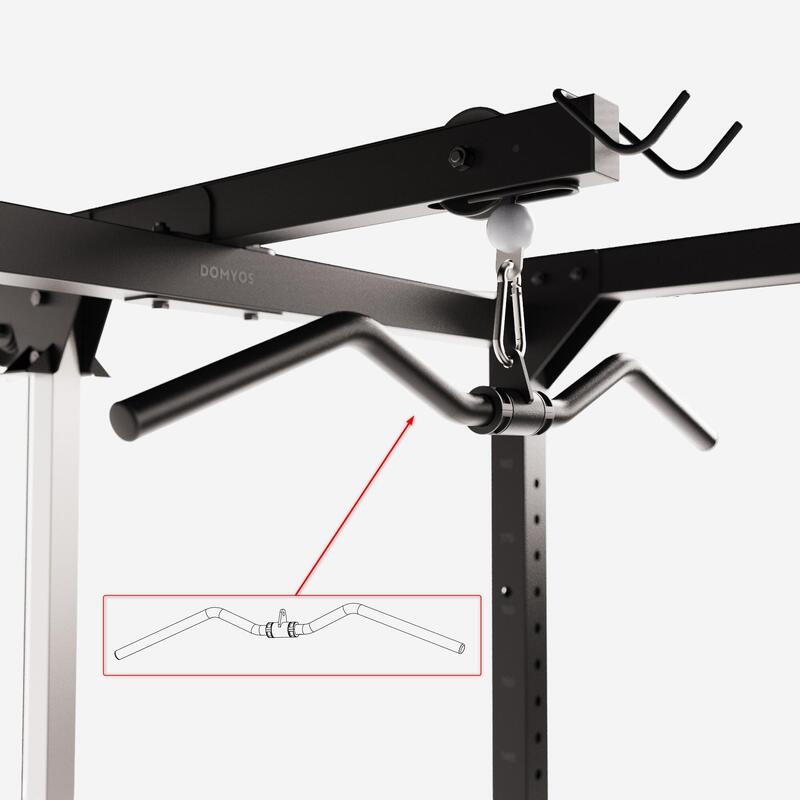 Bară de tracțiuni de schimb Bodybuilding POWER RACK 900