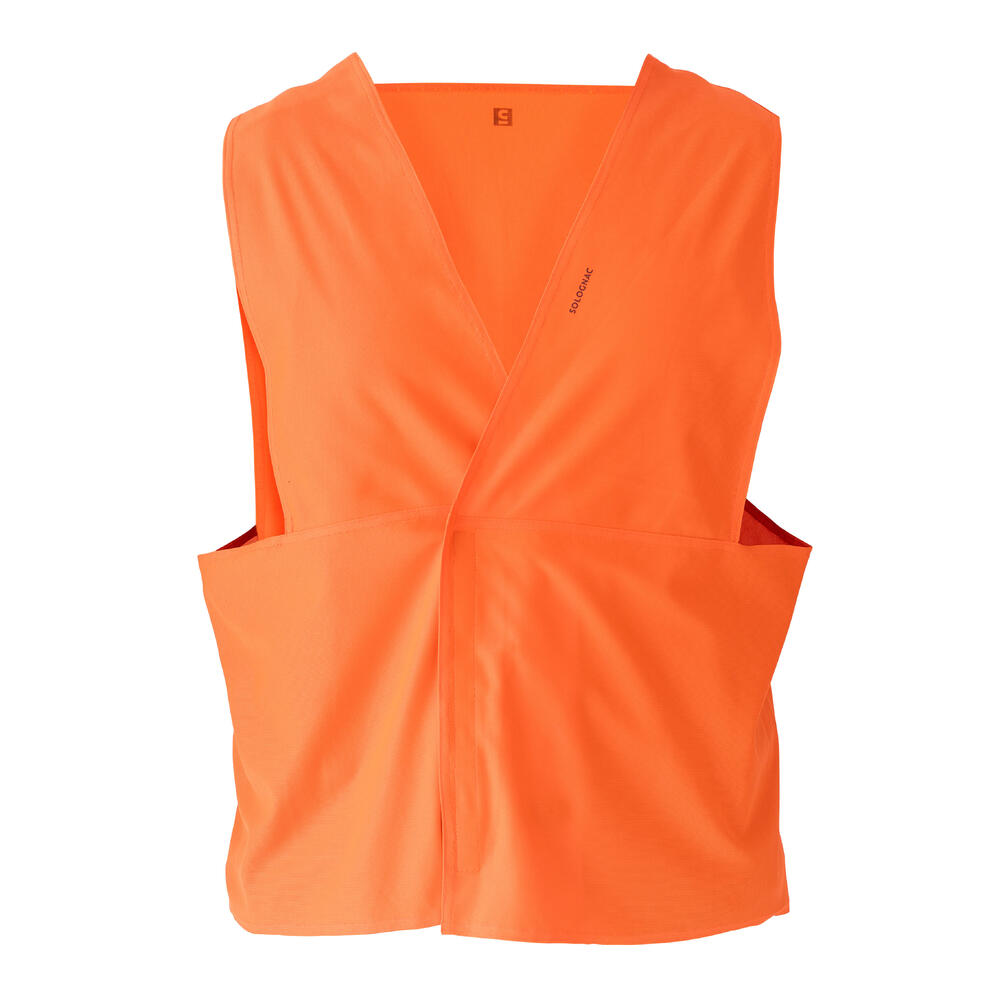 Chasuble de chasse orange fluo 100