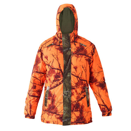 Veste de chasse imperméable, chaude et silencieuse treemetic poste 100