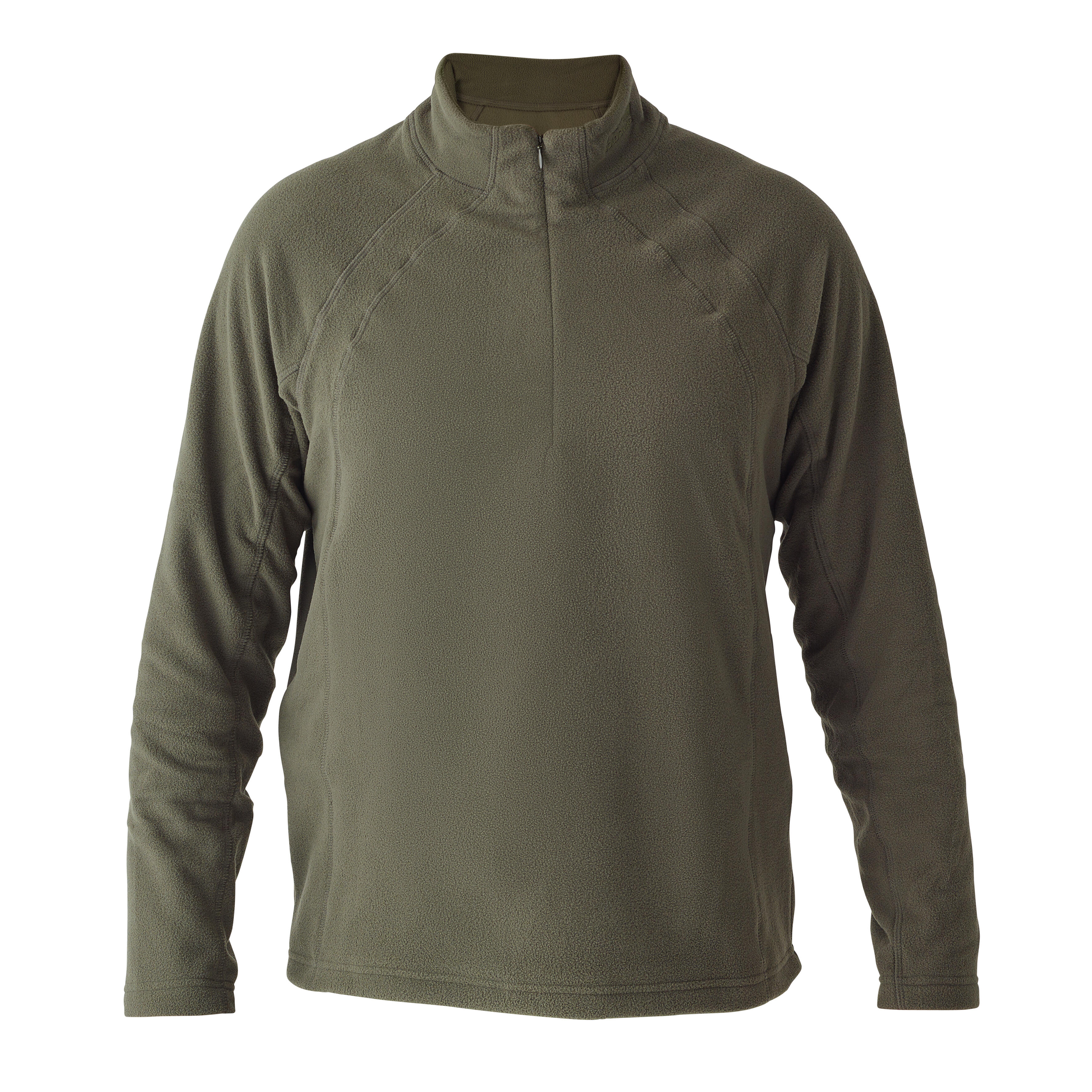 Base Layer Fleece Jacket - 100 Green - SOLOGNAC