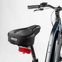 غطاء مقعد دراجة 500 Lمن الفوم Memory - أسود