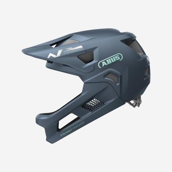 CASQUE VTT ABUS YOUDROP FF - GRIS BLEU