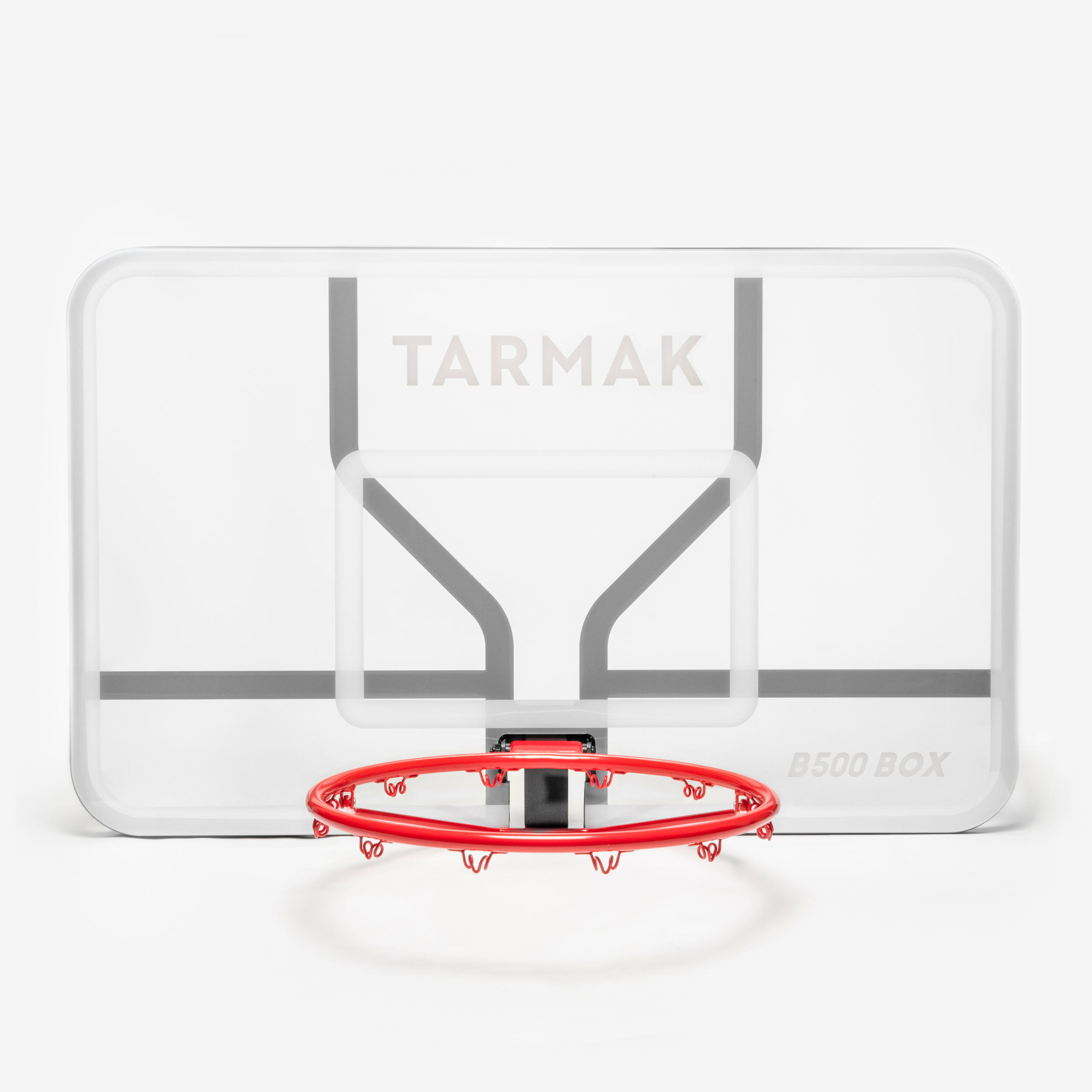 TARMAK Tabellone e cerchio canestro basket B 500 Box