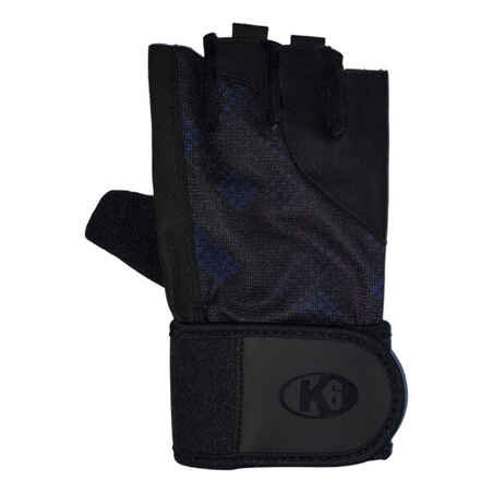 Guantes para pesas unisex K6 FITNESS negros