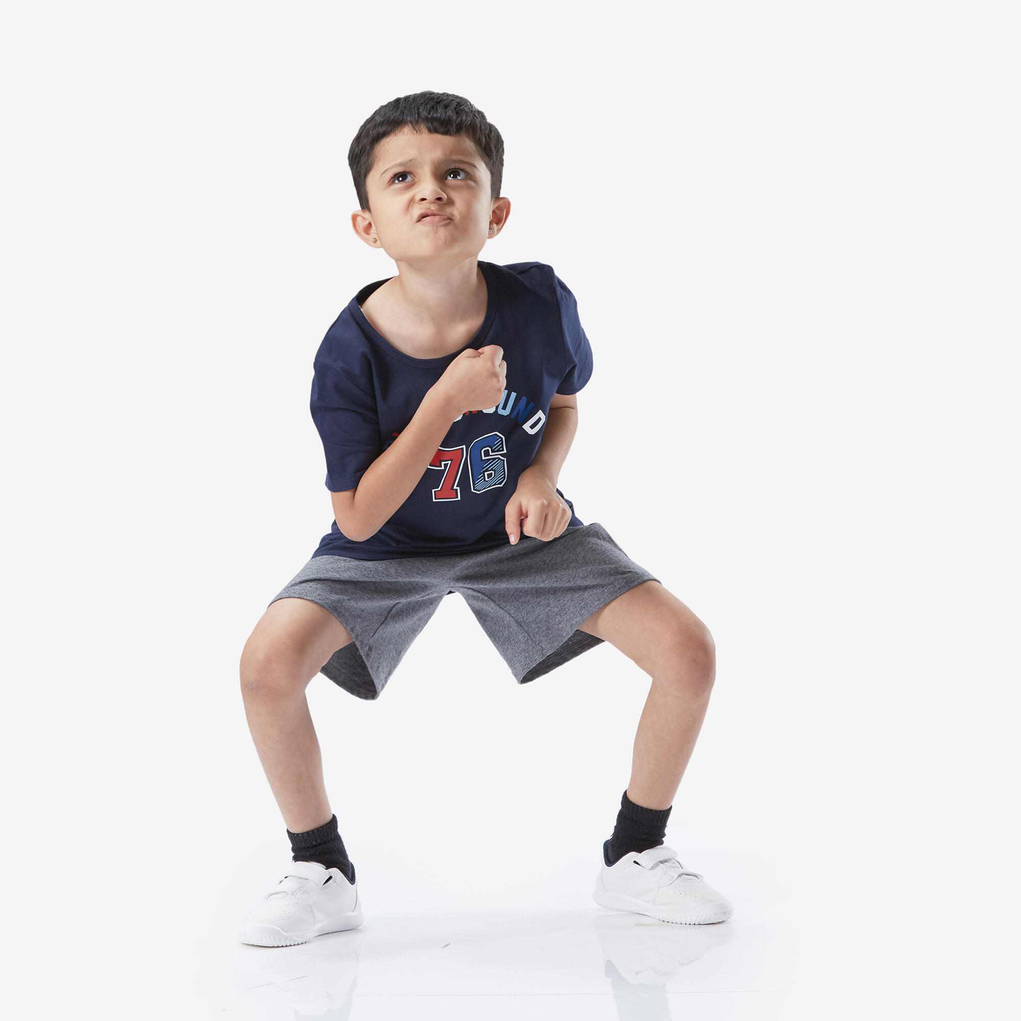 Kids' Basic T-Shirt - Dark Blue 6/6