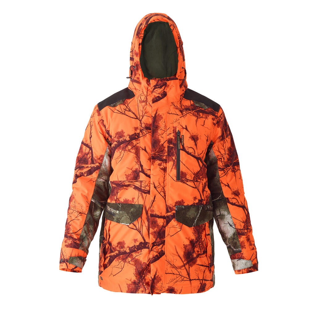 Warme, wasserdichte Jacke, Sichtbarkeit für PSA