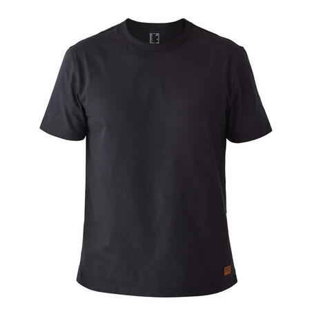 Crna izdržljiva majica 500 s logoom RESISTANT GEAR