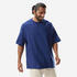 Men's Loose-Fit Fitness T-Shirt 520 - Ink Blue