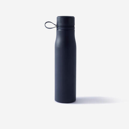 GOURDE DE FITNESS TRAINING ALUMINIUM 750 ML - BLEU