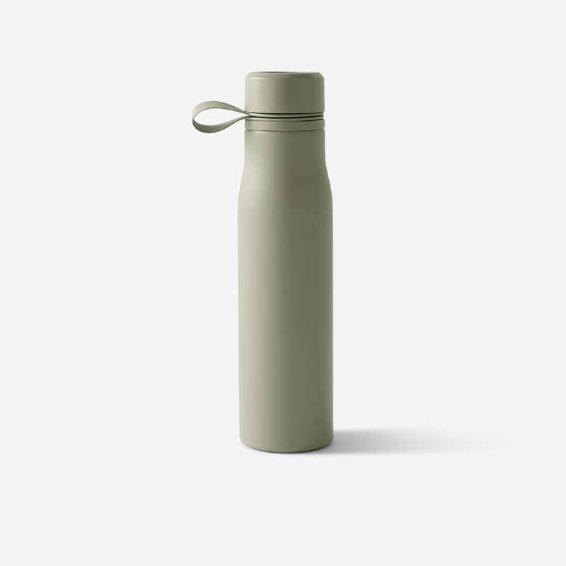 Aluminium Fitness Water Bottle 750 ml - Khaki